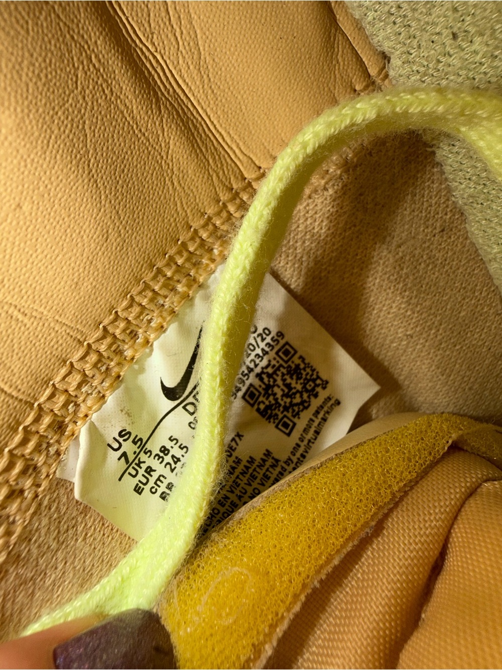 Nike Women's size 7.5 Nike Blazer Mid '77 "Sesame" sneakers - Picture 6 of 7